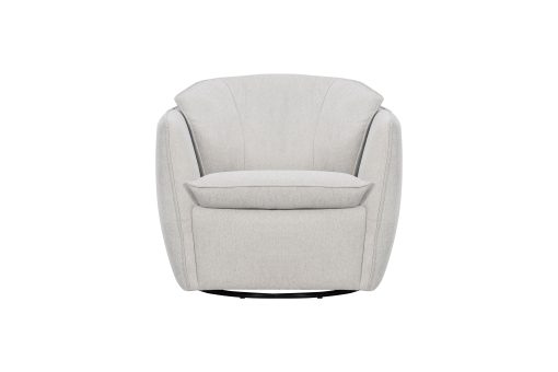 Tuxedo Swivel Chair - Shell Fabric - Image 2