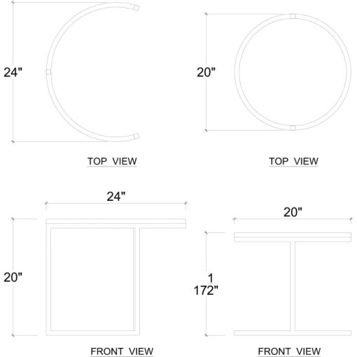 Urban Round Nesting Tables - Image 3