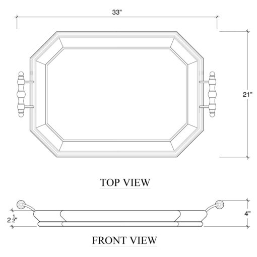 Victorian Tray White - Image 2