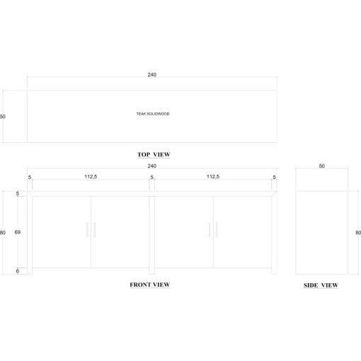 Tuscan Sideboard - Image 5