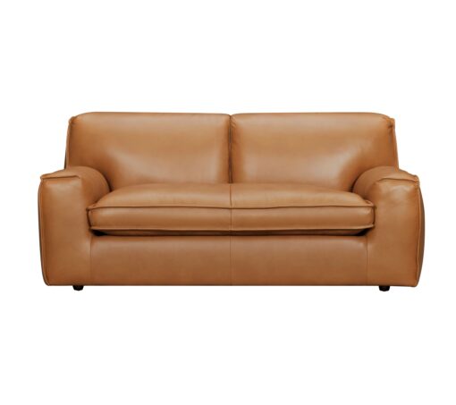 Midtown Loveseat - Caramel Leather - Image 2