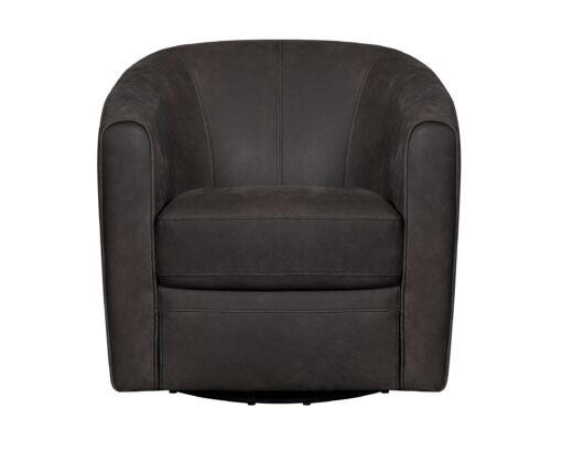 Duke Swivel Chair- Sedona Charcoal - Image 2