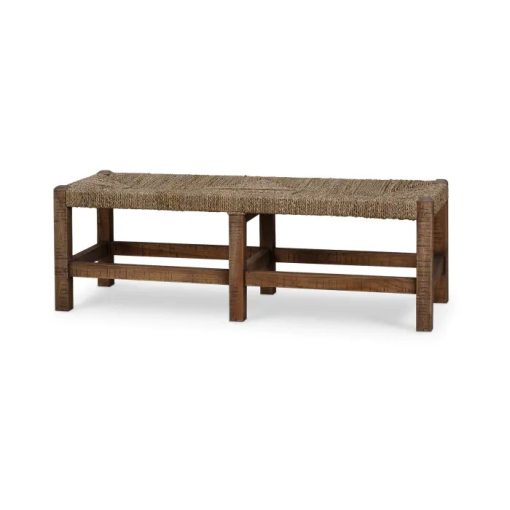 Tuscan Bench Sea Grass Seat