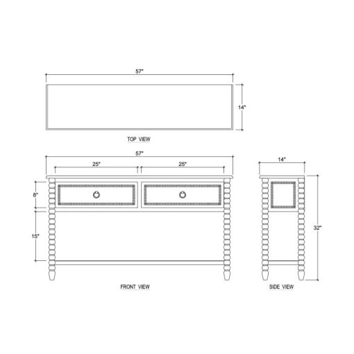 Cholet Console Table - Image 2