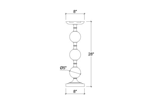 Bollet Candlestick Large - Image 2