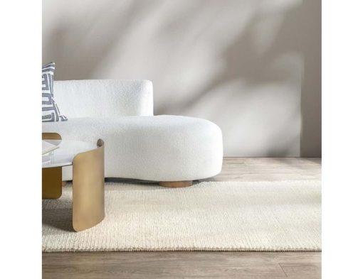 Cosi Wool/Jute Ivory Rug (5 x 8) - Image 4