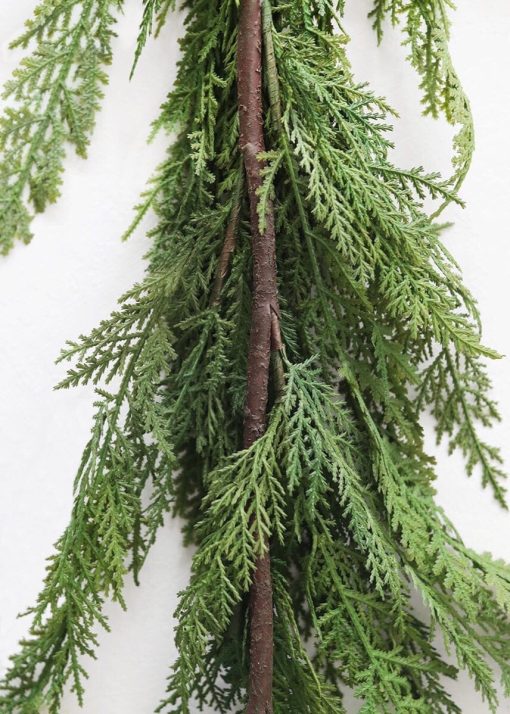 Sequoia Cypress Banister Garland 110" - Image 2