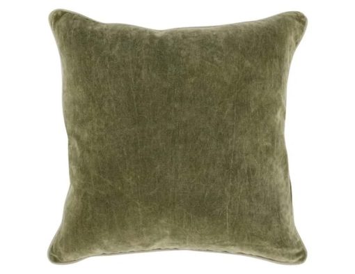 Heirloom Velvet Moss Cushion