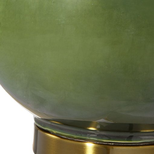 Gourd Table Lamp Green - Image 3