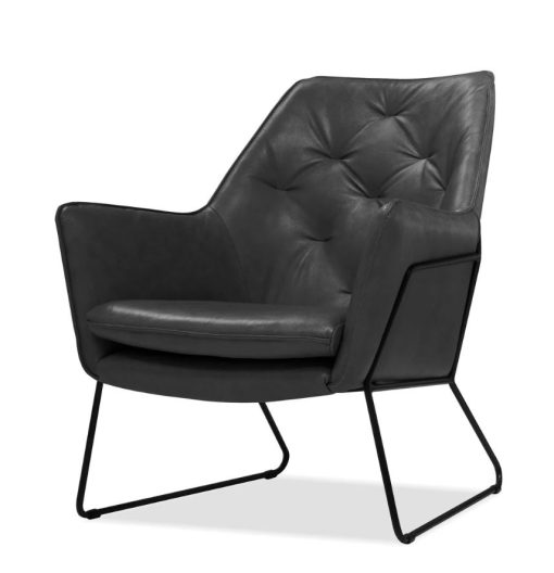 Jasmine Lounge Chair - Black